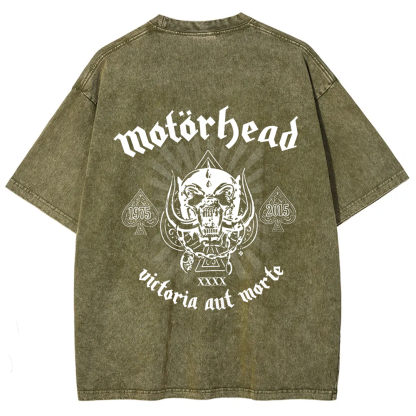 Unisex Vintage  Motörhead  Cotton Motorhead Heavy Metal Band t-Shirt