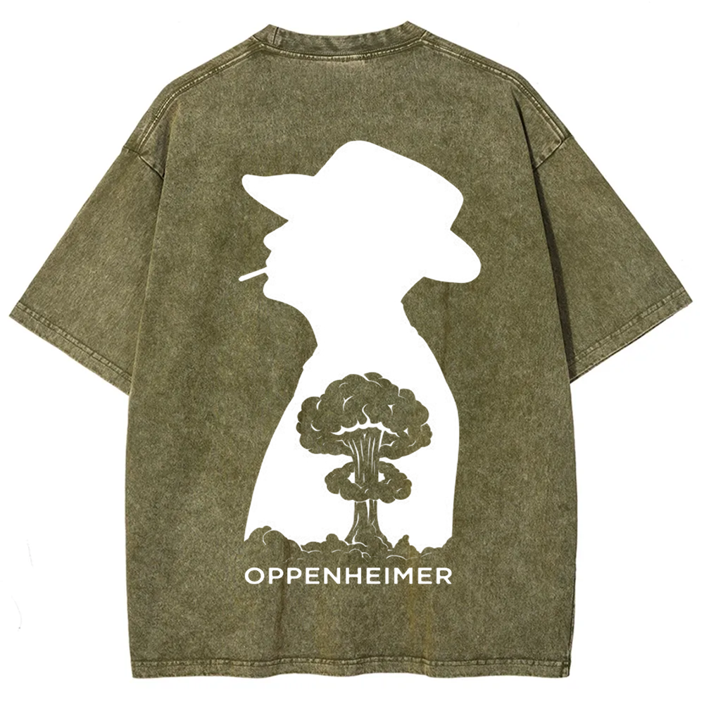 Unisex Vintage  Oppenheimer Movie  t-Shirt