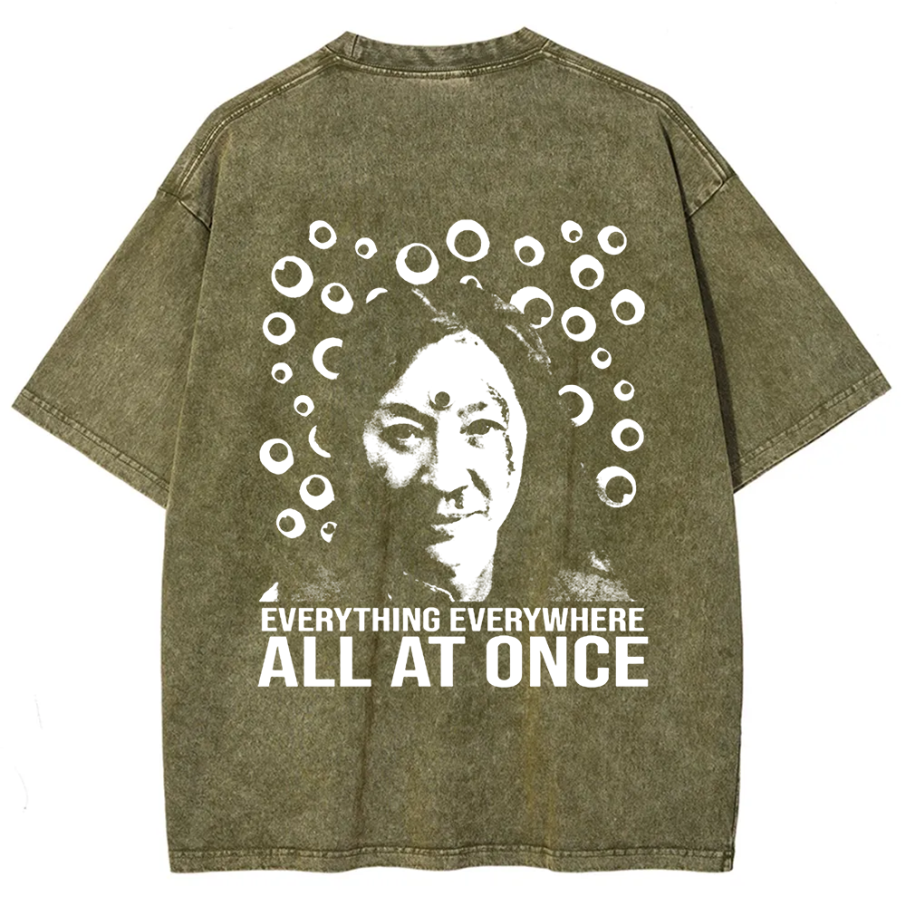 Unisex Vintage  Everything Everywhere All at Once Movie t-Shirt