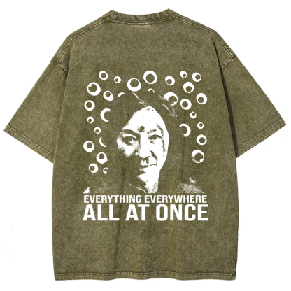 Unisex Vintage  Everything Everywhere All at Once Movie t-Shirt