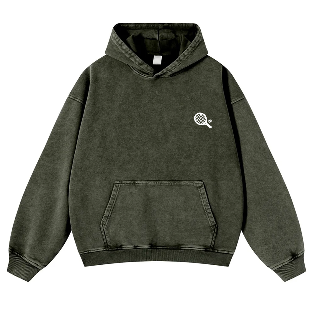 Padel Player Washed Hoodie wearishow