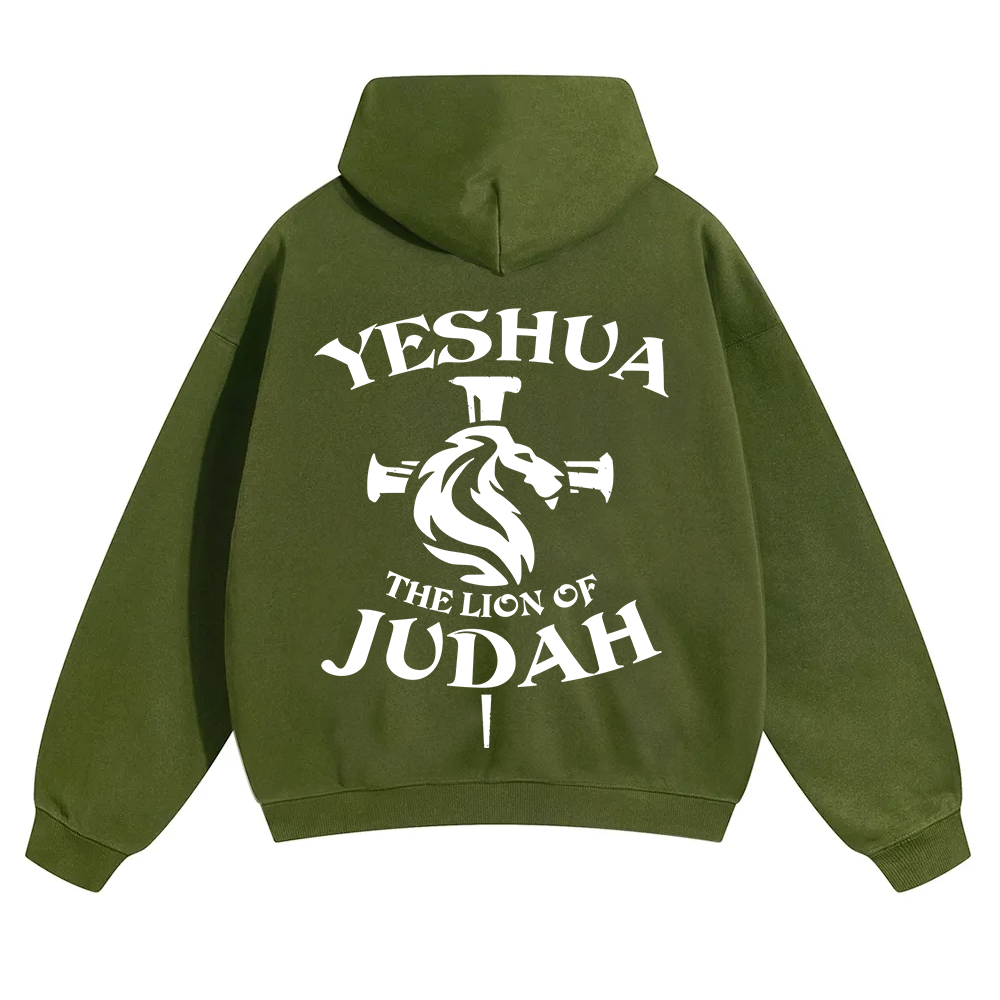 Yeshua Unisex Solid Color Hoodie wearishow