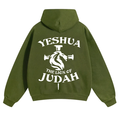 Yeshua Unisex Solid Color Hoodie wearishow