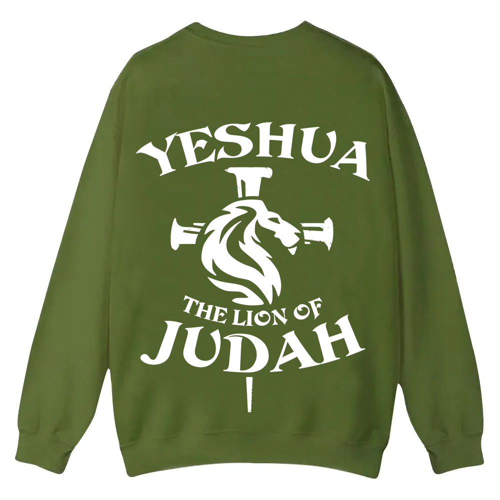 Yeshua Casual Crewneck Sweatshirt wearishow