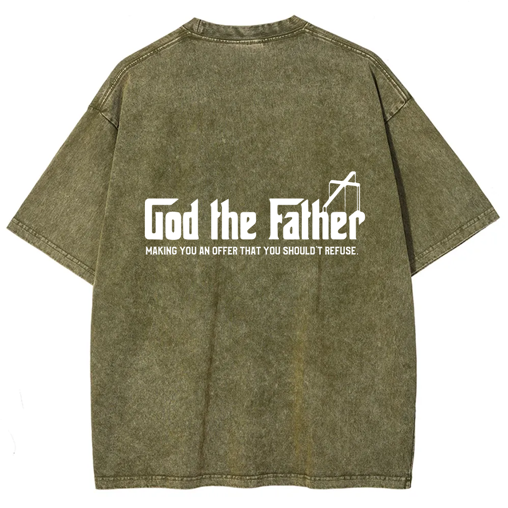 Christianity Unisex Fit Washed T-Shirt