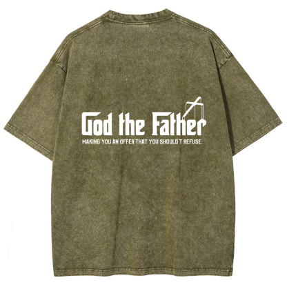 Christianity Unisex Fit Washed T-Shirt