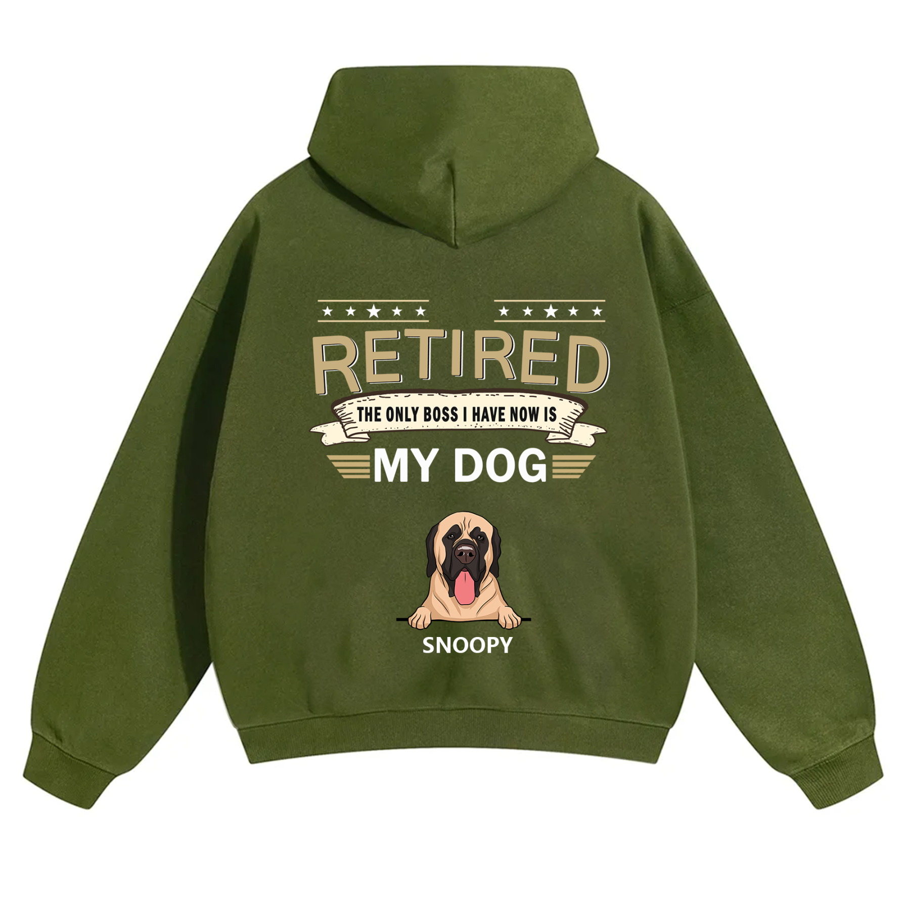 The Only Boss I Have - Personalized Custom Unisex Hoodie