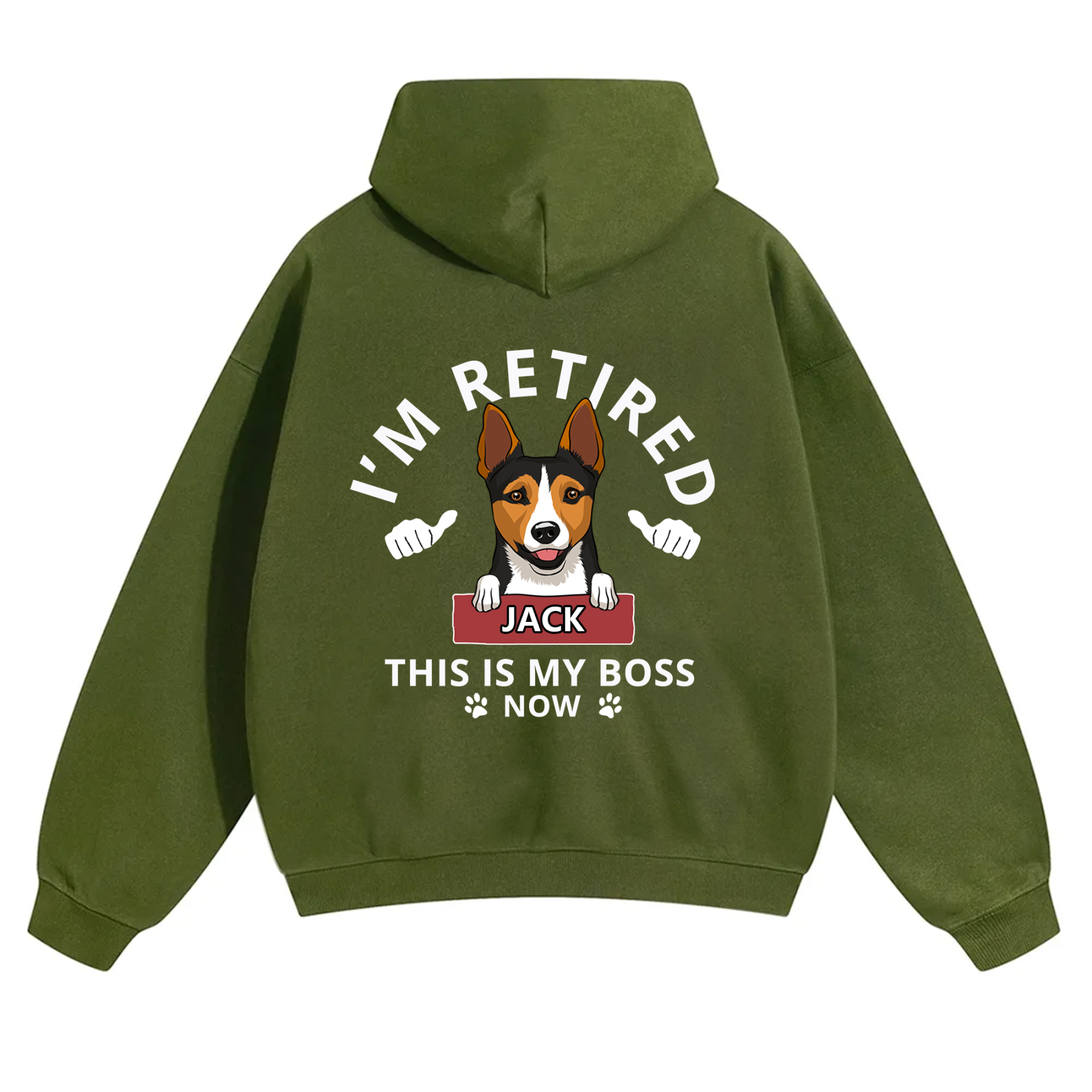 This Is My Boss - Personalized Custom Unisex Hoodie