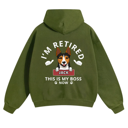 This Is My Boss - Personalized Custom Unisex Hoodie