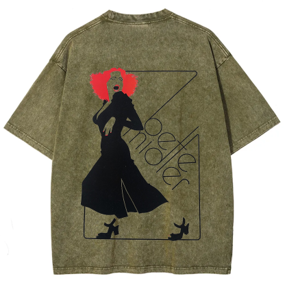 Bette Midler Singer Vintage Washed T-Shirt