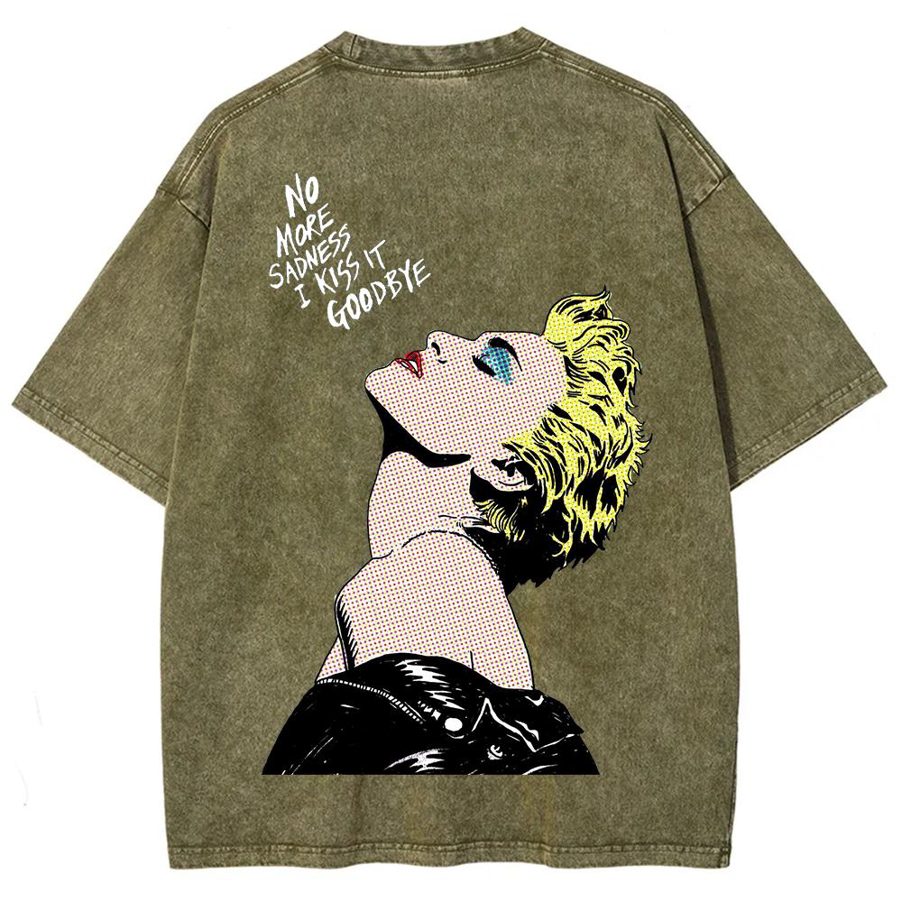 Listen to True Blue by Madonna Printed T-shirt