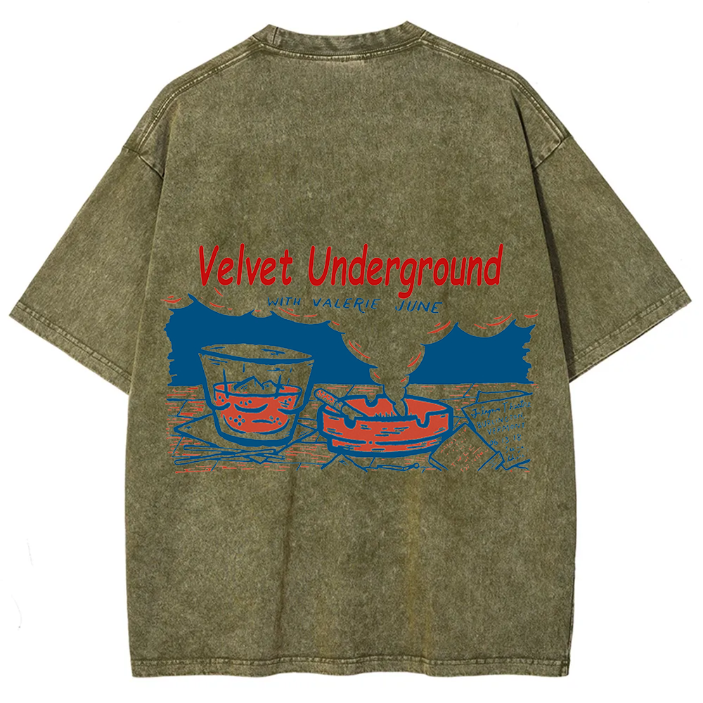 Unisex The Velvet Underground Band T-shirt