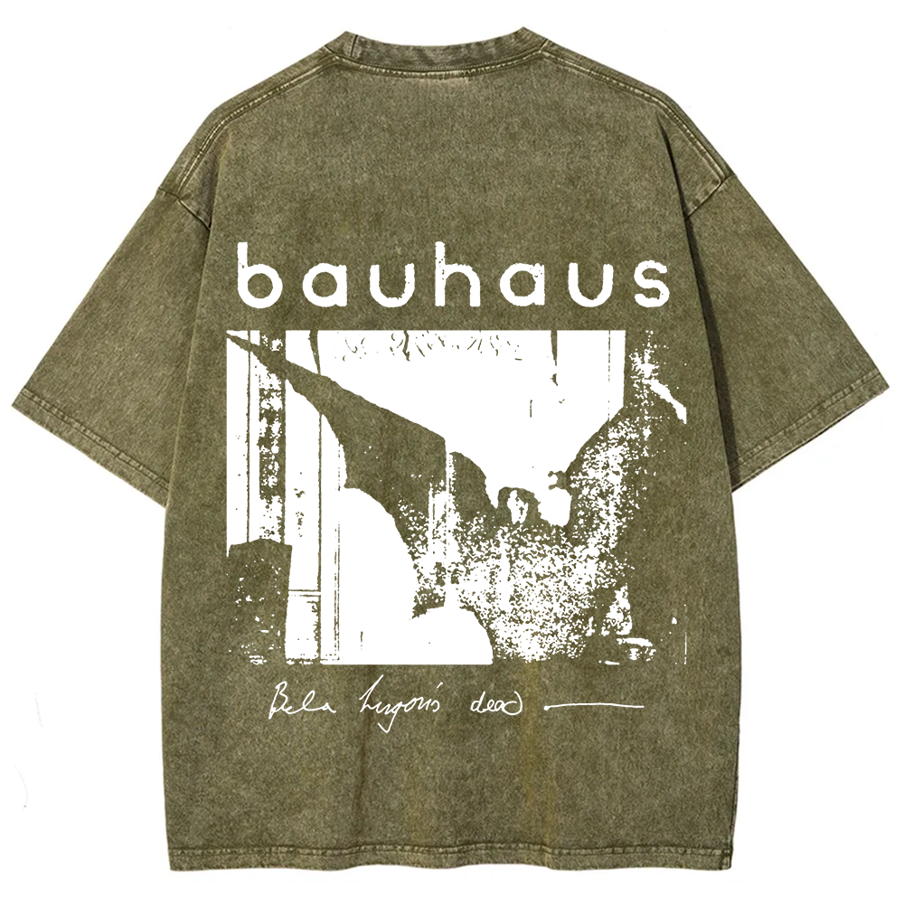 Unisex cotton Bauhaus Rock Band T-shirt