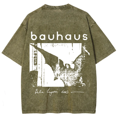 Unisex cotton Bauhaus Rock Band T-shirt