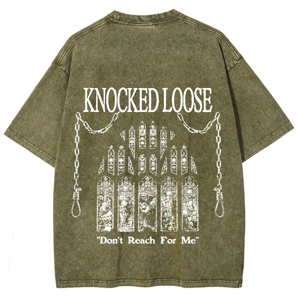 Knocked Loose Band Vintage Washed T-Shirt