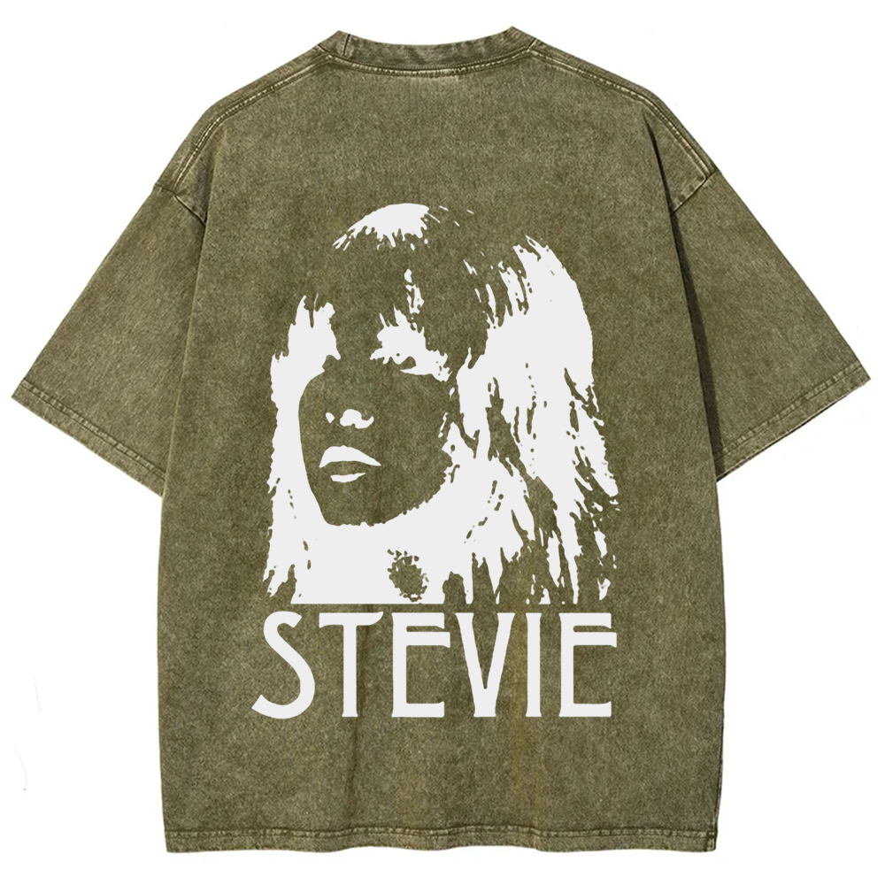 Stevie Nicks Singer Vintage Washed T-Shirt