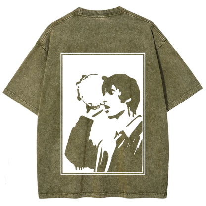 Oasis Band Vintage Washed T-Shirt