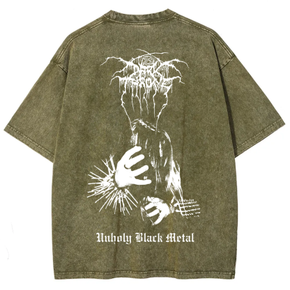 Unisex Vintage Washed Darkthrone t-Shirt