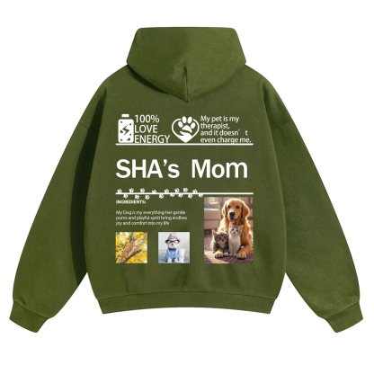 Pet Photo Creative Customized Unisex Hoodie