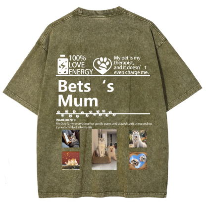Pets Photos Creative Customized Unisex T-shirt