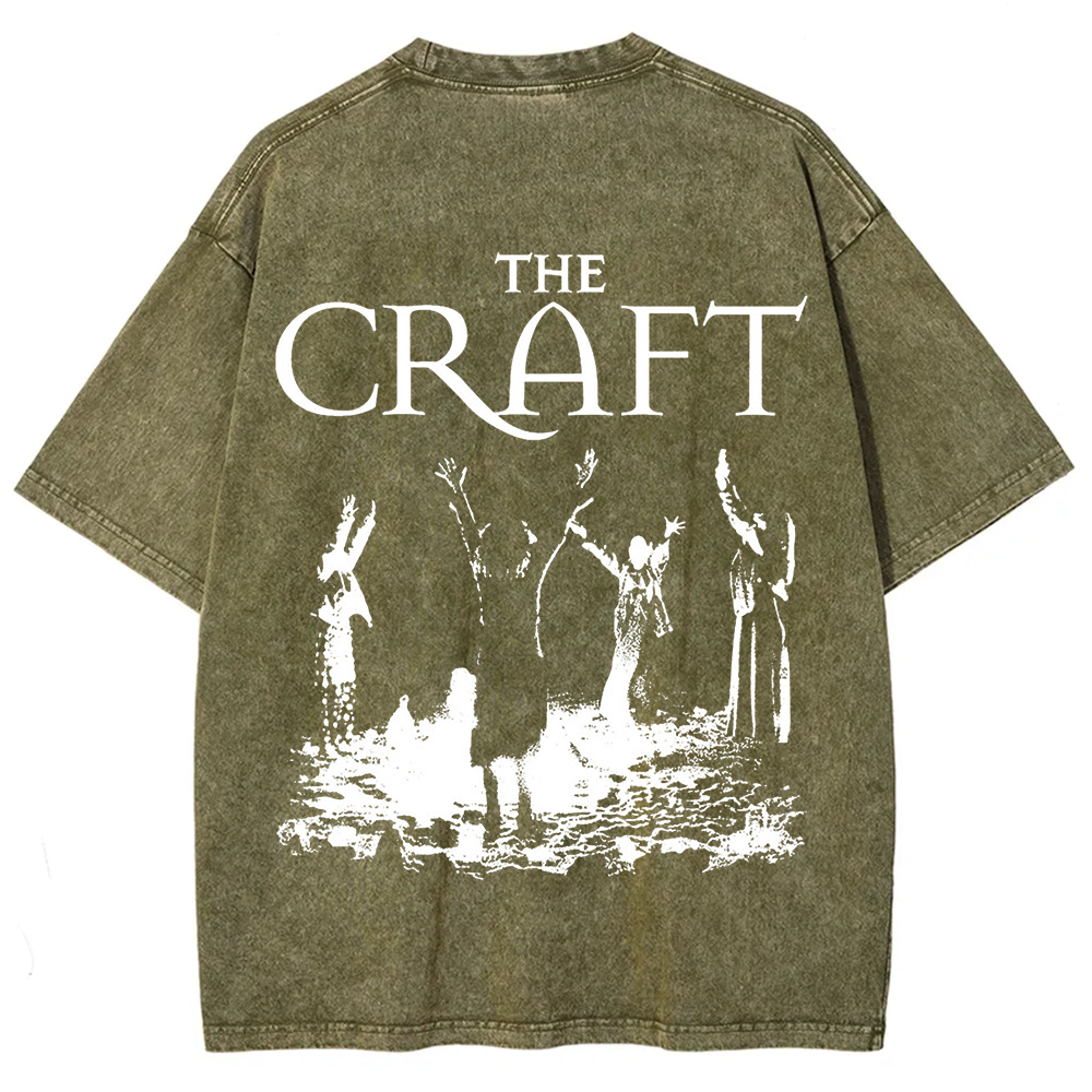 The Craft Horror Movie Vintage Washed t-Shirt