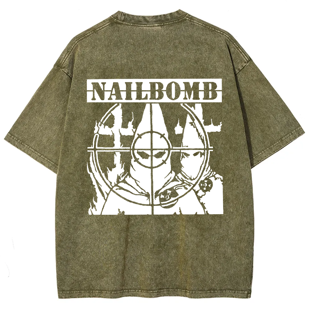 Nailbomb Band Klan Hunter Vintage Washed t-Shirt