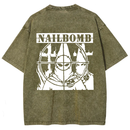 Nailbomb Band Klan Hunter Vintage Washed t-Shirt