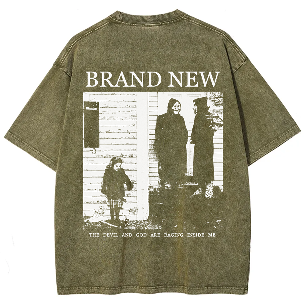 Washed Brand New Band t-Shirt