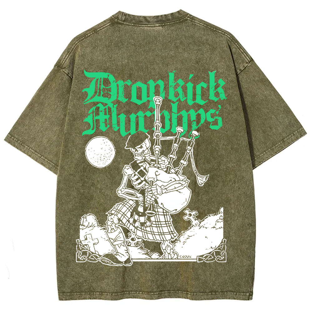 Dropkick Murphys Band Washed t-Shirt