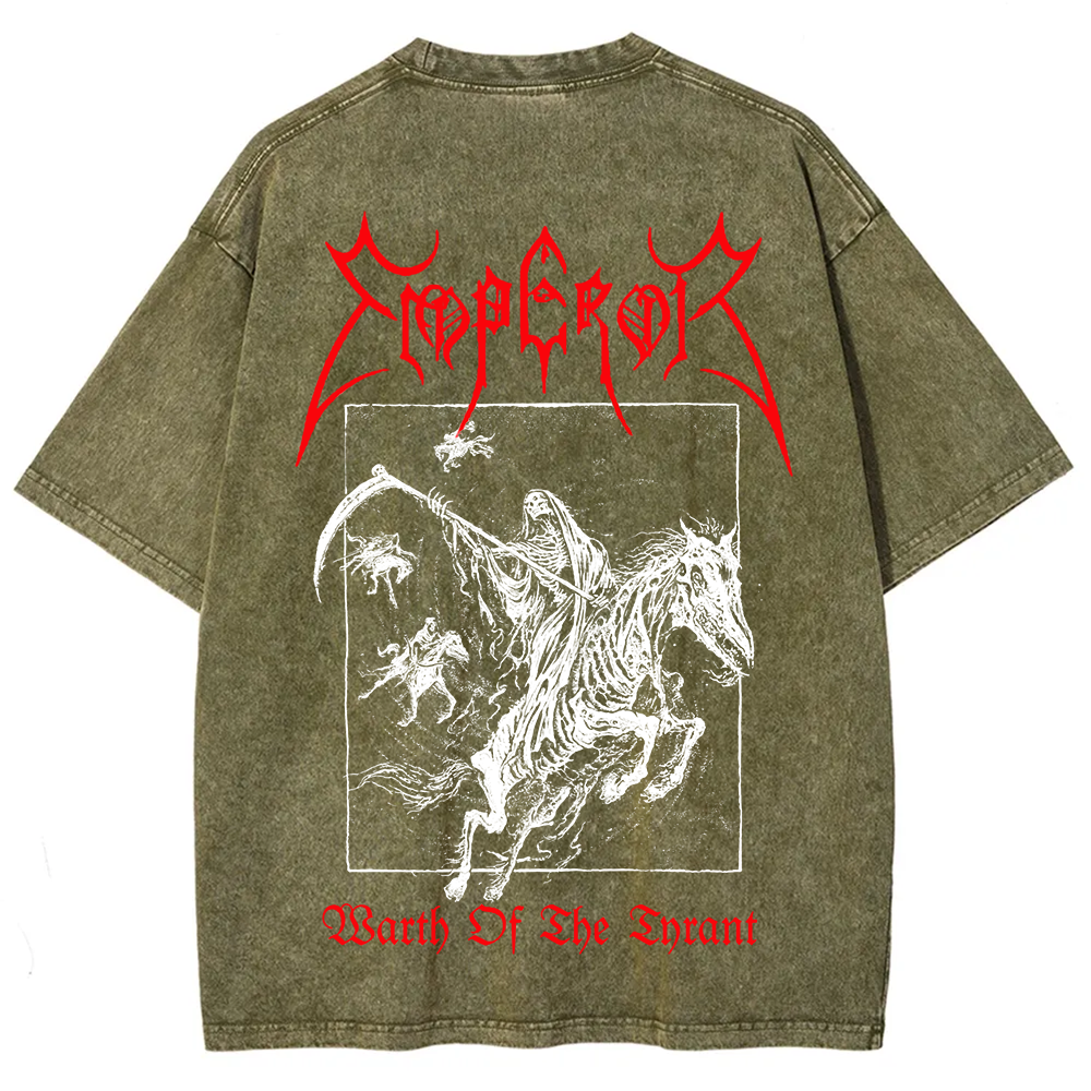 Unisex Washed Emperor Wrath of the Tyrant t-Shirt