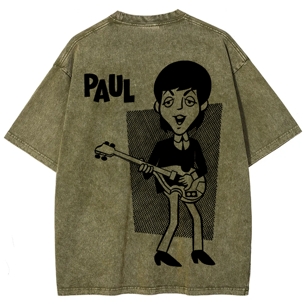 Paul McCartney Musicians Washed t-Shirt
