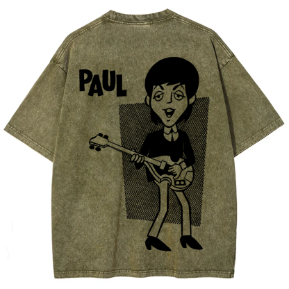 Paul McCartney Musicians Washed t-Shirt