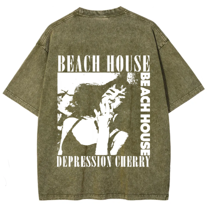 Unisex cotton Beach House Band t-Shirt