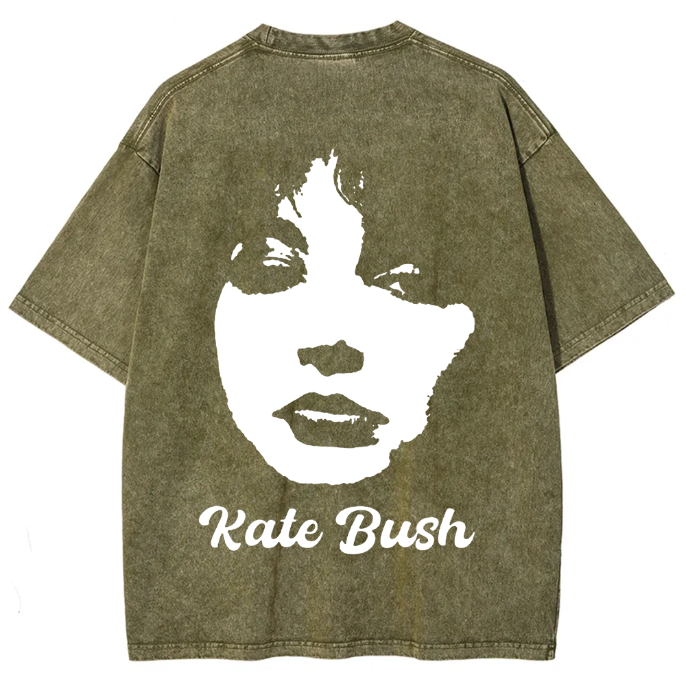 Kate Bush Singer Vintage Washed t-Shirt