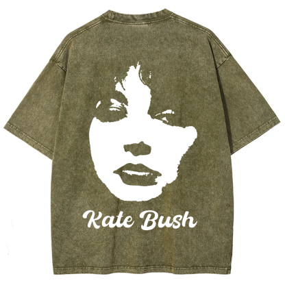 Kate Bush Singer Vintage Washed t-Shirt