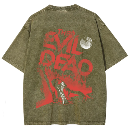 Unisex Vintage Washed  Evil Dead t-Shirt