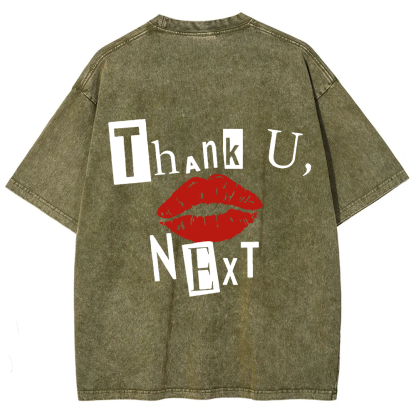 Unisex Vintage Washed Ariana Grande Singer t-Shirt