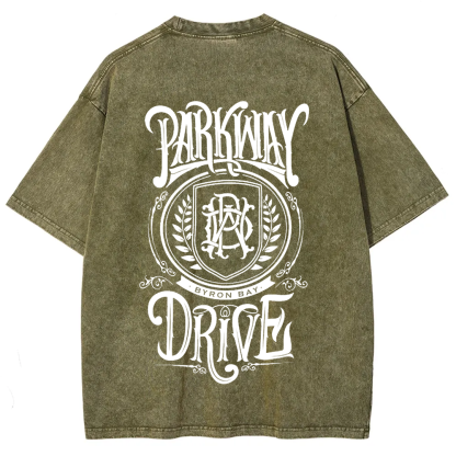 Unisex Vintage Washed  Parkway Drive Band t-Shirt