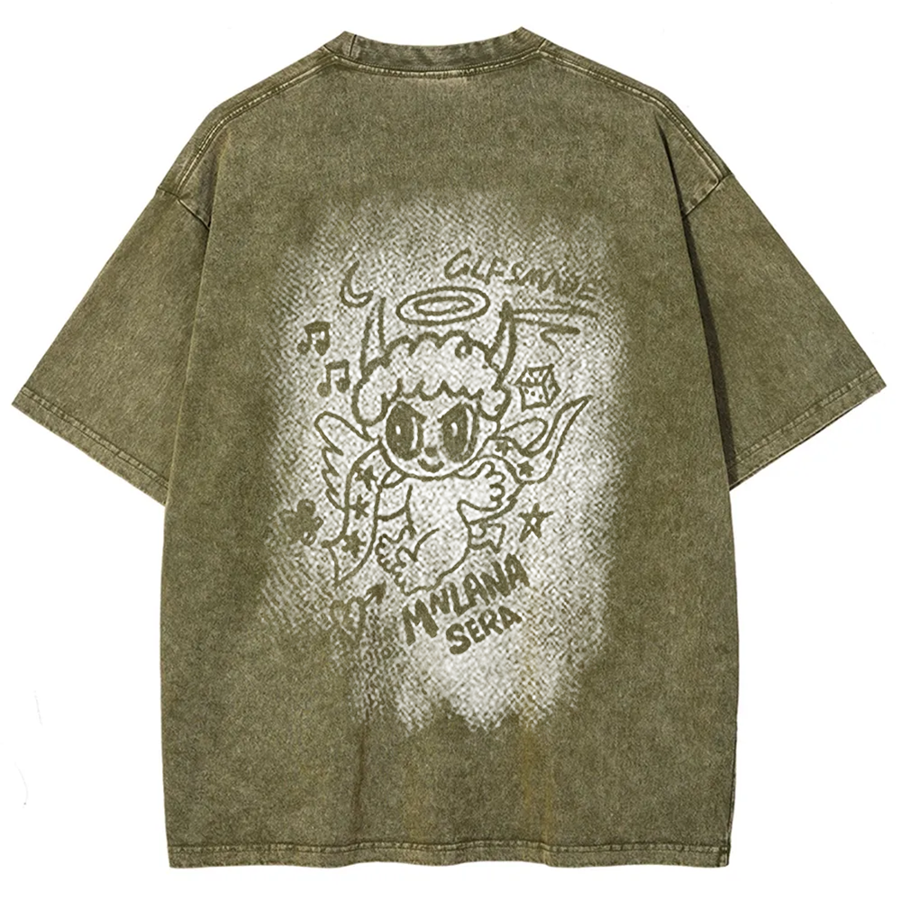 Unisex Vintage Angel Graphic t-Shirt