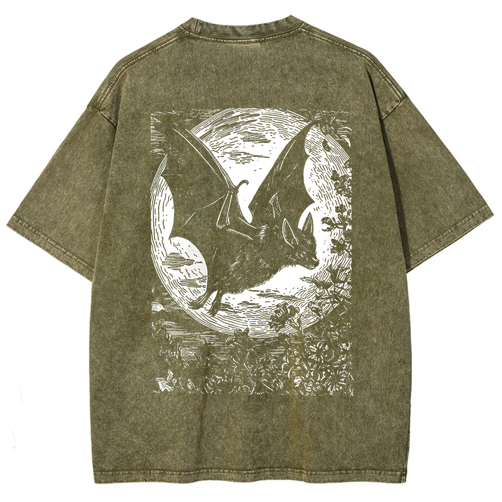 Unisex Vintage  Medieval Bat t-Shirt