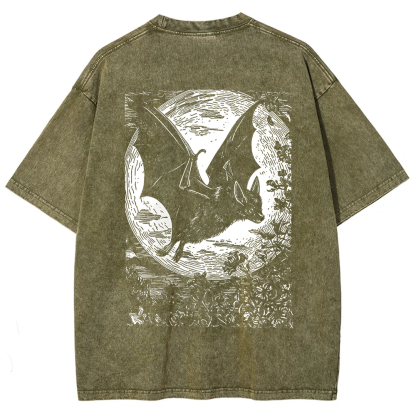 Unisex Vintage  Medieval Bat t-Shirt