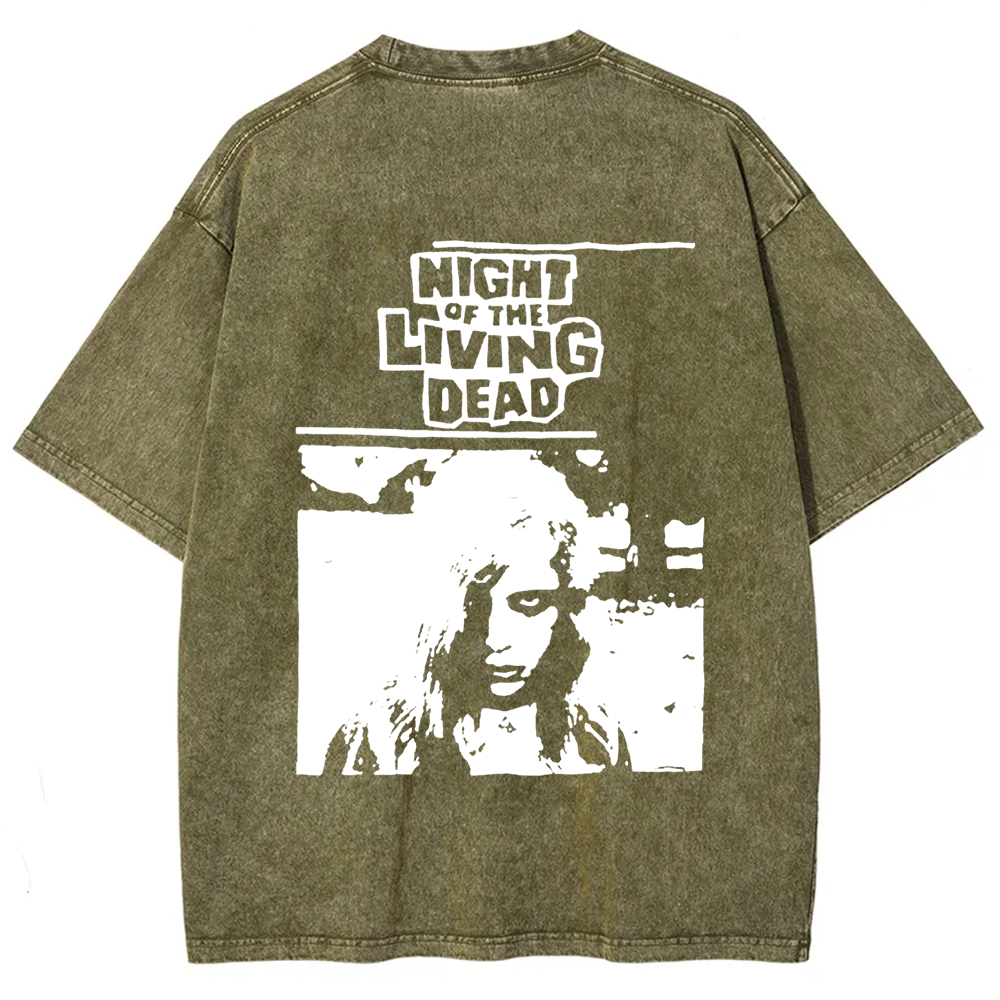Unisex Vintage  Night of the living dead 1990 horror movie t-Shirt