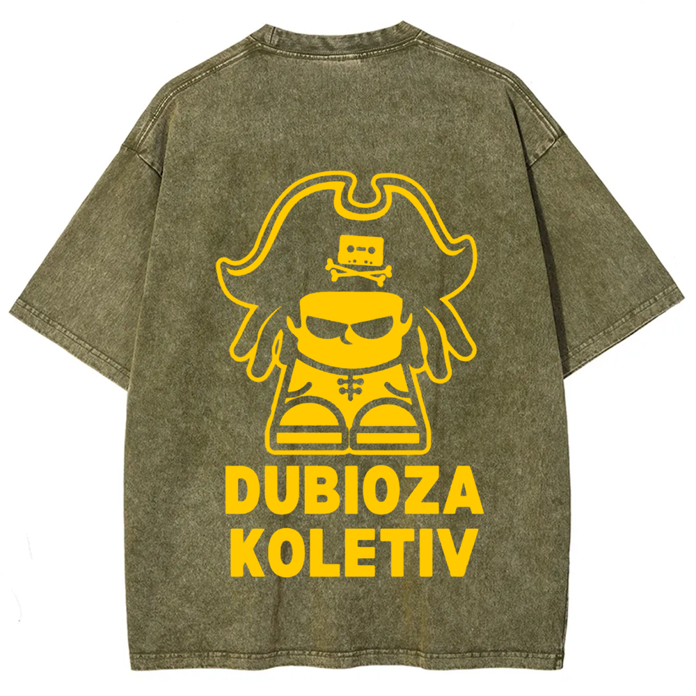 Unisex Vintage Dubioza Kolektiv Band t-Shirt