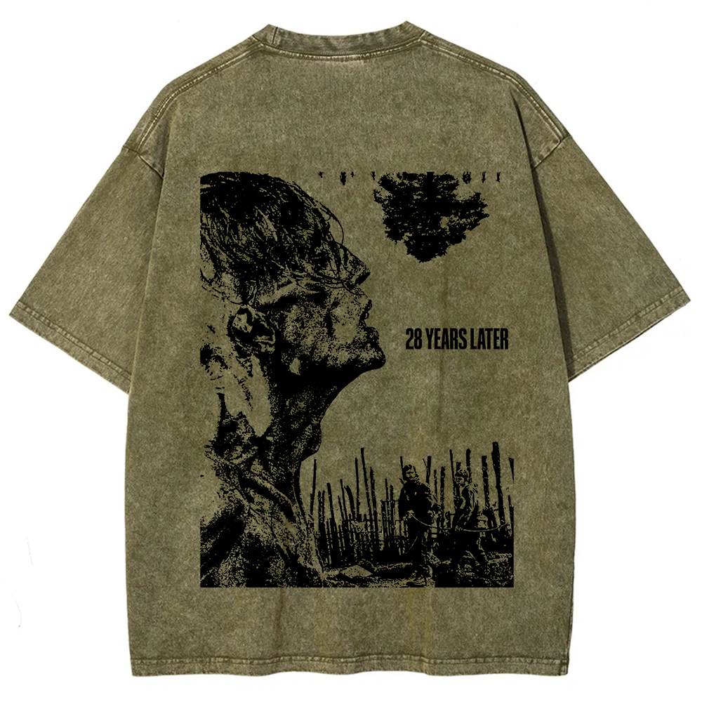 Unisex Vintage  28 years later horror movie 2025 t-Shirt
