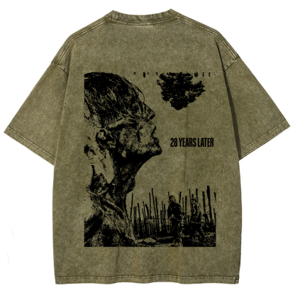 Unisex Vintage  28 years later horror movie 2025 t-Shirt