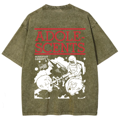 Unisex Vintage  Adolescents Band t-Shirt