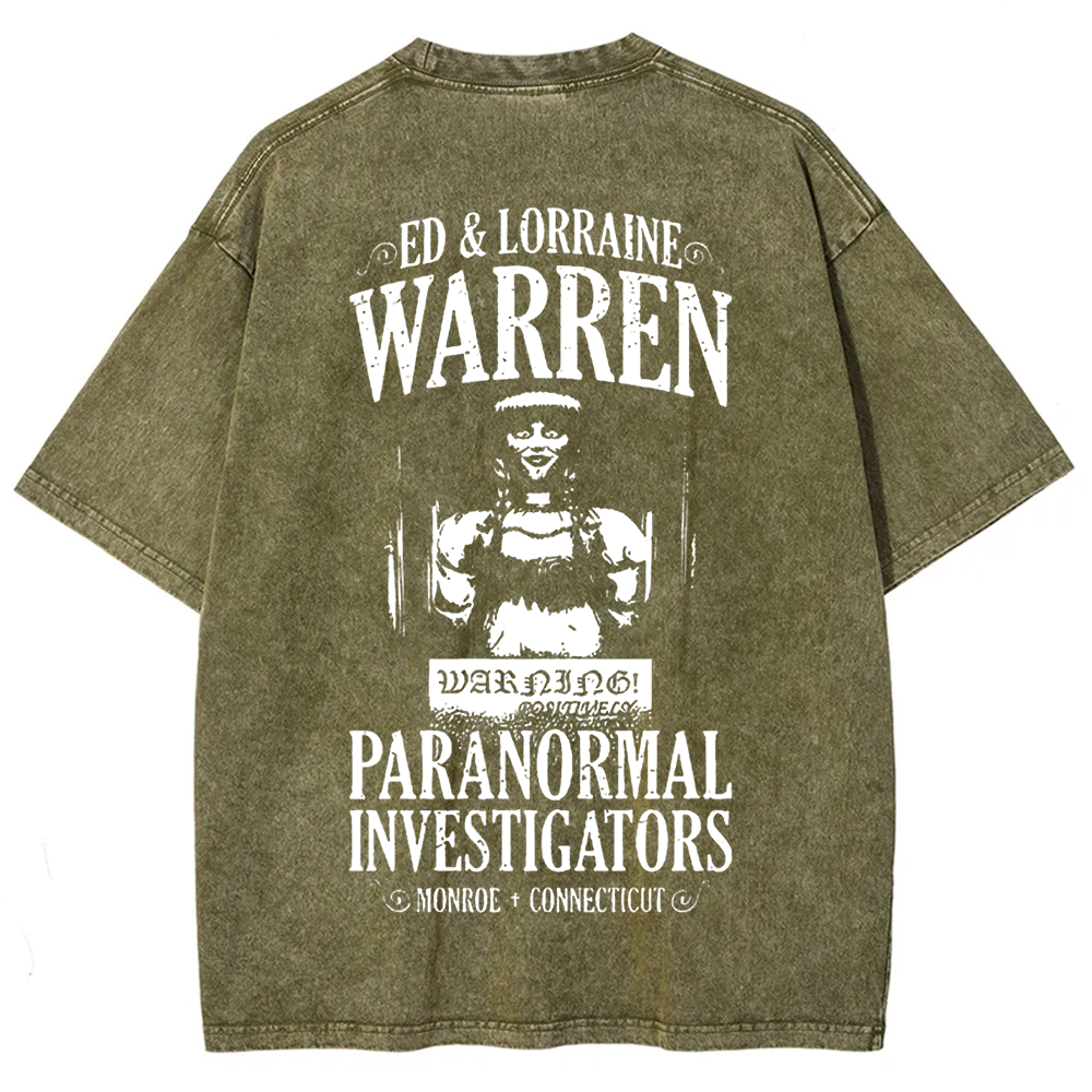 Unisex Vintage The Conjuring Horror Movie t-Shirt