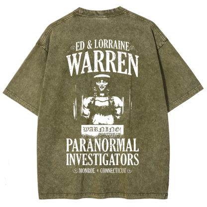Unisex Vintage The Conjuring Horror Movie t-Shirt