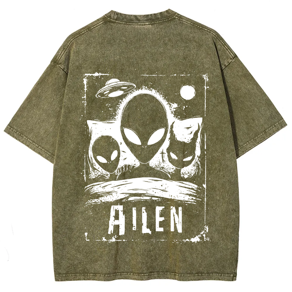 Unisex Vintage Alien Horror Movie t-Shirt