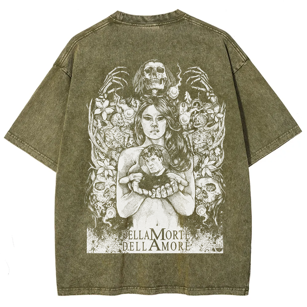 Unisex Vintage Cemetery Man(1994) Horror Movie t-Shirt